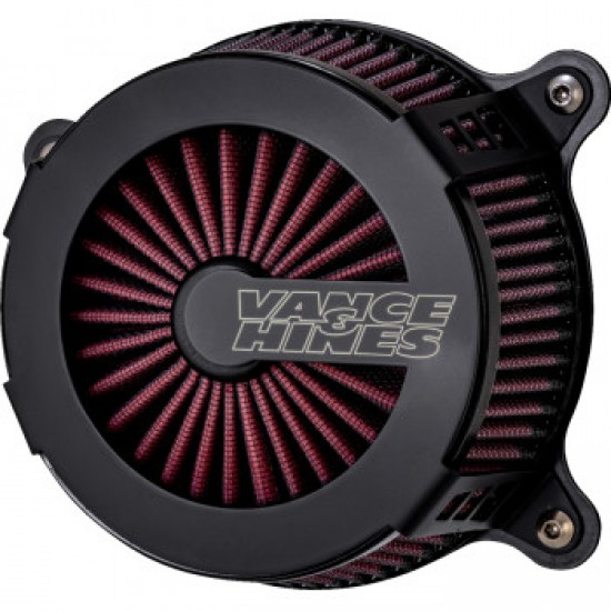 VANCE & HINES VO2 CAGE FIGHTER AIR INTAKE KIT BLACK CONTRAST PART # 40365