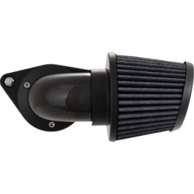 VANCE & HINES VO2 FALCON AIR INTAKE WEAVED CARBON FIBER PART # 40053