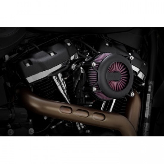 VANCE & HINES VO2 ROGUE AIR INTAKE KIT WRINKLE BLACK PART # 40381