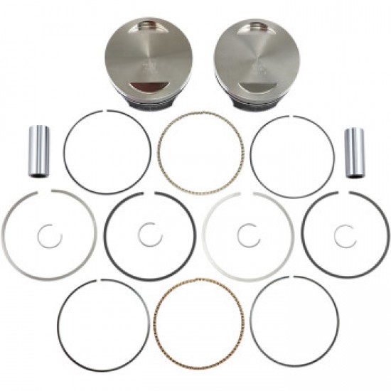 WISECO PISTON KIT - 4.000 - 96/103 CUBIC INCH BORED TO 110 CUBIC INCH - TWIN CAM #  K1757