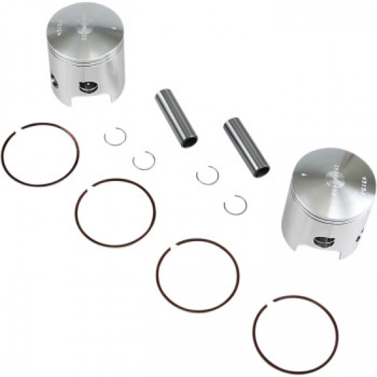 WISECO PISTON KIT - 64.50 MM - YAMAHA RD350/RD400 # K130