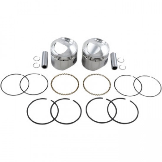 WISECO PISTON KIT - +0.060" - BIG TWIN # K1611