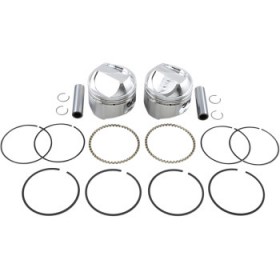 WISECO PISTON KIT - STANDARD - HIGH COMPRESSION - BIG TWIN 1340 CC 80" # K1623