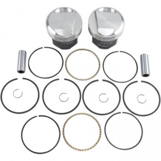WISECO PISTON KIT - +0.010" - EVOLUTION BIG TWIN 1340 CC # K1666