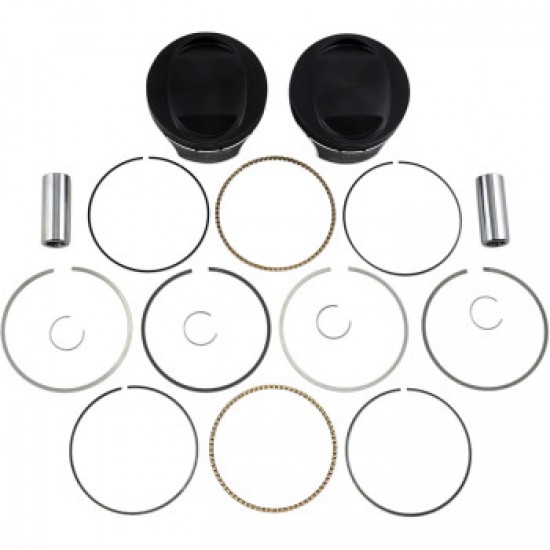 WISECO PISTON KIT - 3.885 - 103 CUBIC INCH | 96 CUBIC INCH BORED TO 103 CUBIC INCH - TWIN CAM # K2793