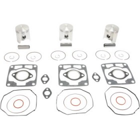 WISECO PISTON KIT WITH GASKET - 66.00 MM - FUJI ENGINE TYPE - POLARIS # SK1191
