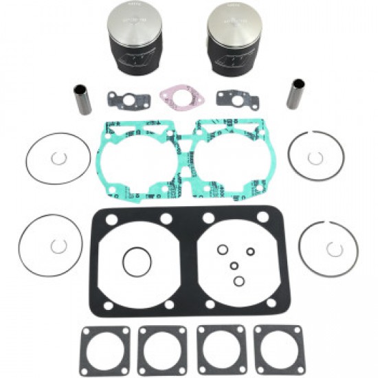 WISECO PISTON KIT WITH GASKETS - 77.00 MM - 583 ENGINE TYPE - SKI-DOO # SK1228 WISECO PISTON KIT WITH GASKETS - 77.00 MM - 583 ENGINE TYPE - SKI-DOO # SK1228