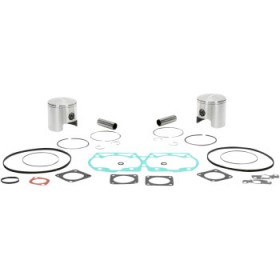 WISECO PISTON KIT WITH GASKETS - 78.50 MM - 670 ENGINE TYPE - SKI-DOO # SK1237