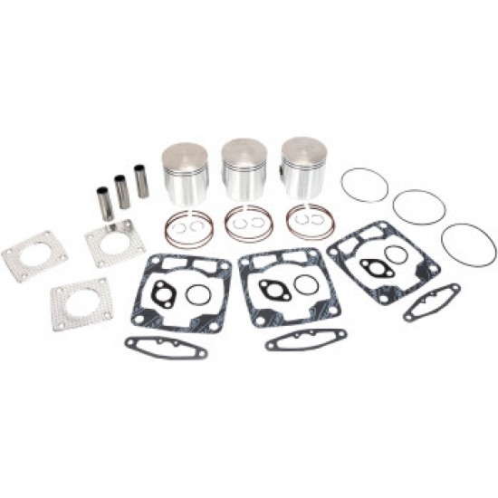 WISECO PISTON KIT WITH GASKETS - 72.00 MM - FUJI ENGINE TYPE - POLARIS # SK1296 WISECO PISTON KIT WITH GASKETS - 72.00 MM - FUJI ENGINE TYPE - POLARIS # SK1296