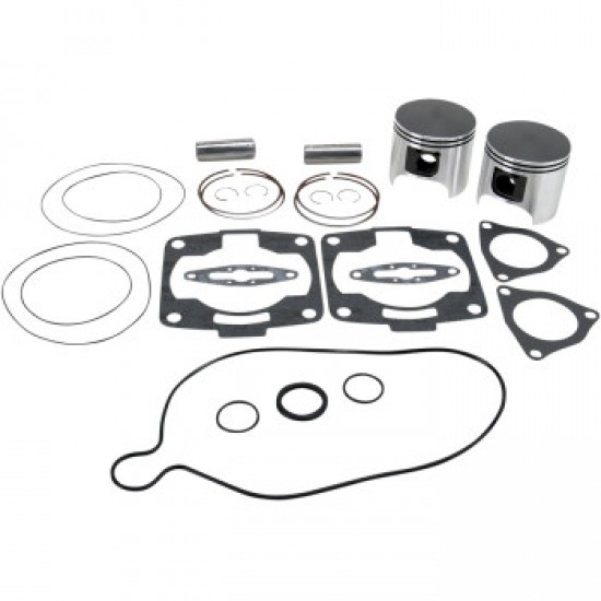 WISECO PISTON KIT WITH GASKETS - 81.00 MM - POLARIS ENGINE TYPE - POLARIS # SK1272