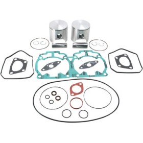 WISECO PISTON KIT WITH GASKETS - 76.00 MM - 593 ENGINE TYPE - SKI-DOO # SK1292