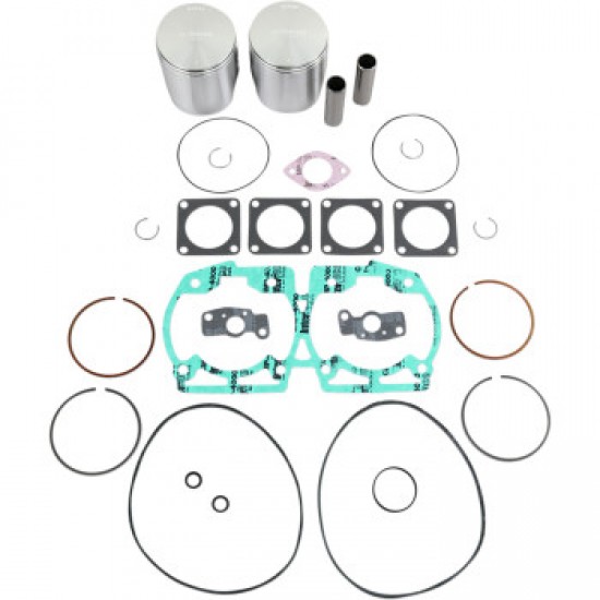 WISECO PISTON KIT WITH GASKETS - 78.00 MM - 670 H.O. ENGINE TYPE - SKI-DOO # SK1311 WISECO PISTON KIT WITH GASKETS - 78.00 MM - 670 H.O. ENGINE TYPE - SKI-DOO # SK1311