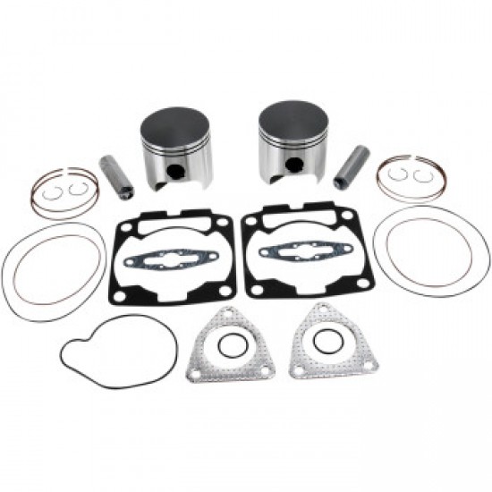 WISECO PISTON KIT WITH GASKETS - 77.25 MM - LIBERTY ENGINE TYPE - POLARIS # SK1321