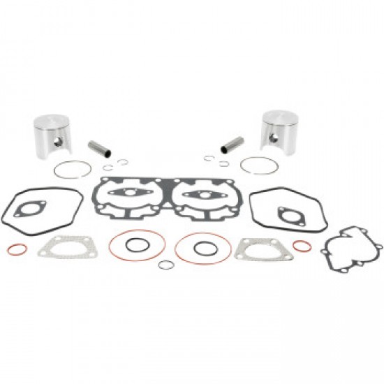 WISECO PISTON KIT WITH GASKETS - 69.50 MM - 493 ENGINE TYPE - SKI-DOO # SK1322 WISECO PISTON KIT WITH GASKETS - 69.50 MM - 493 ENGINE TYPE - SKI-DOO # SK1322