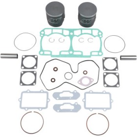 WISECO PISTON KIT WITH GASKETS - 82.00 MM - 800R PTEK ENGINE TYPE - SKI-DOO # SK1378