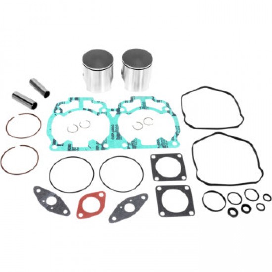 WISECO PISTON KIT WITH GASKETS - 65.00 MM - 453 ENGINE TYPE - SKI-DOO # SK1336 WISECO PISTON KIT WITH GASKETS - 65.00 MM - 453 ENGINE TYPE - SKI-DOO # SK1336
