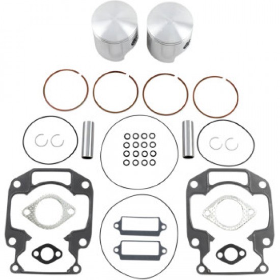 WISECO PISTON KIT WITH GASKETS - 81.50 MM - ARCTIC CAT # SK1354