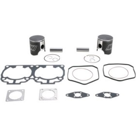 WISECO PISTON KIT WITH GASKETS - 72.00 MM - 593 H.O. ENGINE TYPE - SKI-DOO # SK1338