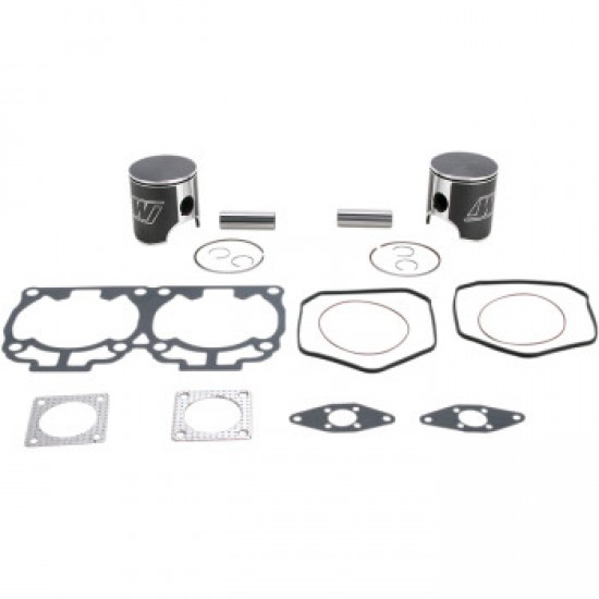 WISECO PISTON KIT WITH GASKETS - 72.00 MM - 593 H.O. ENGINE TYPE - SKI-DOO # SK1338 WISECO PISTON KIT WITH GASKETS - 72.00 MM - 593 H.O. ENGINE TYPE - SKI-DOO # SK1338