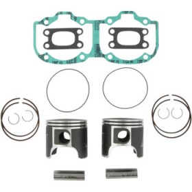 WISECO PISTON KIT WITH GASKETS - 76.50 MM - 505F ENGINE TYPE - SKI-DOO # SK1376