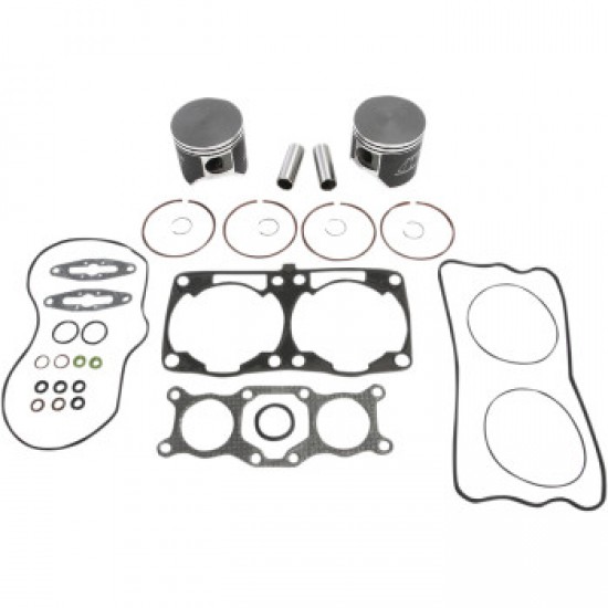 WISECO PISTON KIT WITH GASKETS - 85.00 MM - POLARIS ENGINE TYPE - POLARIS # SK1396