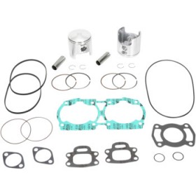 WISECO PISTON KIT - SEA DOO - 650 CC TWIN CYLINDER - +1.00 MM # WK1118