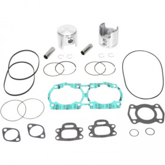 WISECO PISTON KIT - SEA DOO - 650 CC TWIN CYLINDER - +1.00 MM # WK1118