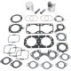 WISECO PISTON KIT - KAWASAKI - 750 CC TWIN CYLINDER - +0.50 MM # WK1242 WISECO PISTON KIT - KAWASAKI - 750 CC TWIN CYLINDER - +0.50 MM # WK1242