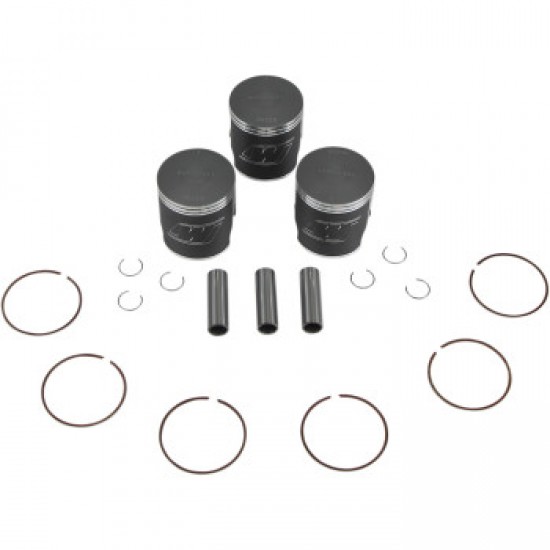 WISECO PISTON KIT - 60.50 MM - KAWASAKI H1 MACH III/KH500 # K101 WISECO PISTON KIT - 60.50 MM - KAWASAKI H1 MACH III/KH500 # K101