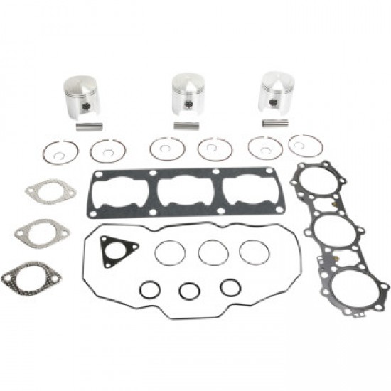 WISECO PISTON KIT WITH GASKET - 65.50 MM - FUJI ENGINE TYPE - POLARIS # SK1168 WISECO PISTON KIT WITH GASKET - 65.50 MM - FUJI ENGINE TYPE - POLARIS # SK1168