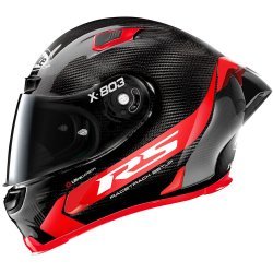 X-lite X-803 Rs Ultra Carbon  Hot Lap Red Full Face Helmet
