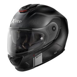 X-lite X-903 Ultra Carbon Modern Class N-com Double D-ring Carbon Flat Black Full Face Helmet