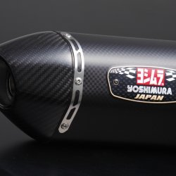Yoshimura Japan Slip-on Metal Magic cover Carbon end Exhaust For Honda CB400SB Revo/SF Revo #180-458-5W20