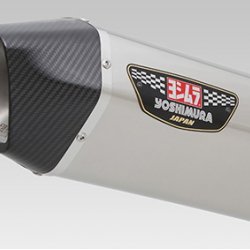 Yoshimura Japan Slip-On Hepta Force Stainless cover Carbon end Exhaust For KTM 1190 Adventure/R #1A0-664-L05G0