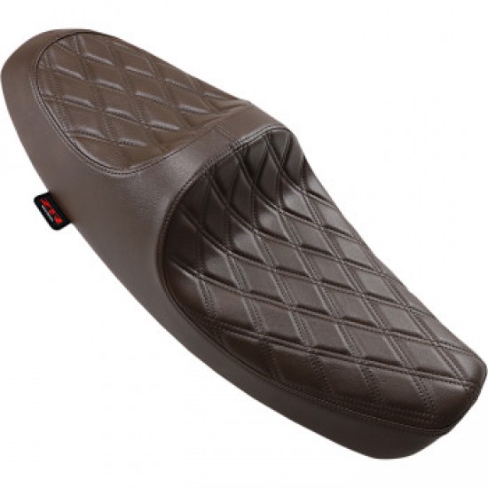 Z1R PREDATOR III SEAT - BROWN - VINYL - DOUBLE DIAMOND # 0810-2212