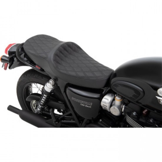 Z1R LOW TR SEAT - DOUBLE DIAMOND - BLACK # 0810-2228